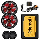 [elemai] ファンバッテリーセットのイメージ画像です。