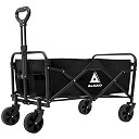 ALKAID 折りたたみキャリーワゴン 耐荷重100kg 大容量120Lのイメージ画像です。
